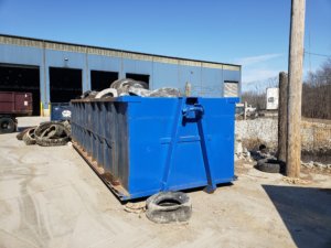 30yd hooklift container