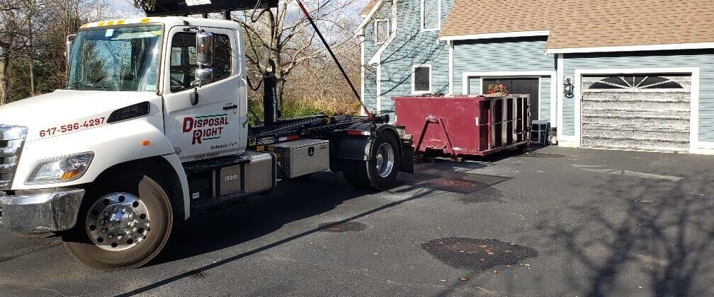 Disposal Right Residential Roll Off Dumpster Delivery